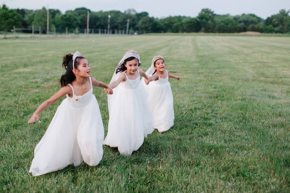 Modern Vineyard Wedding Under the Stars