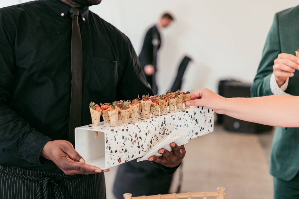 Nashville Hot Chicken Cones