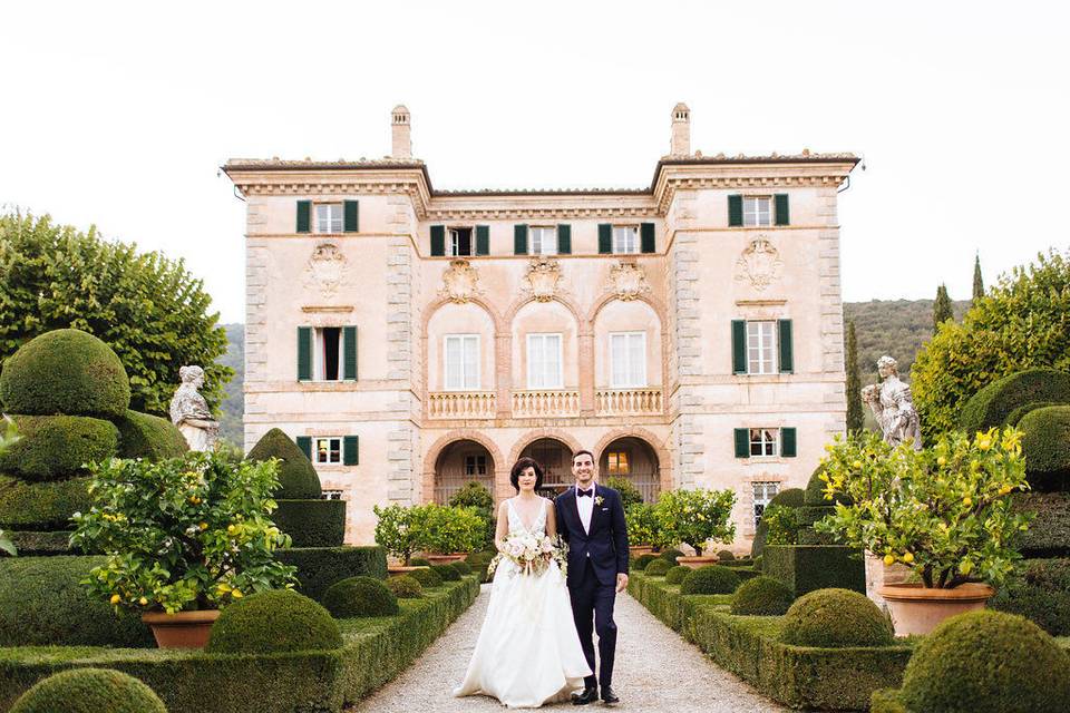 Villa Cetinale Wedding