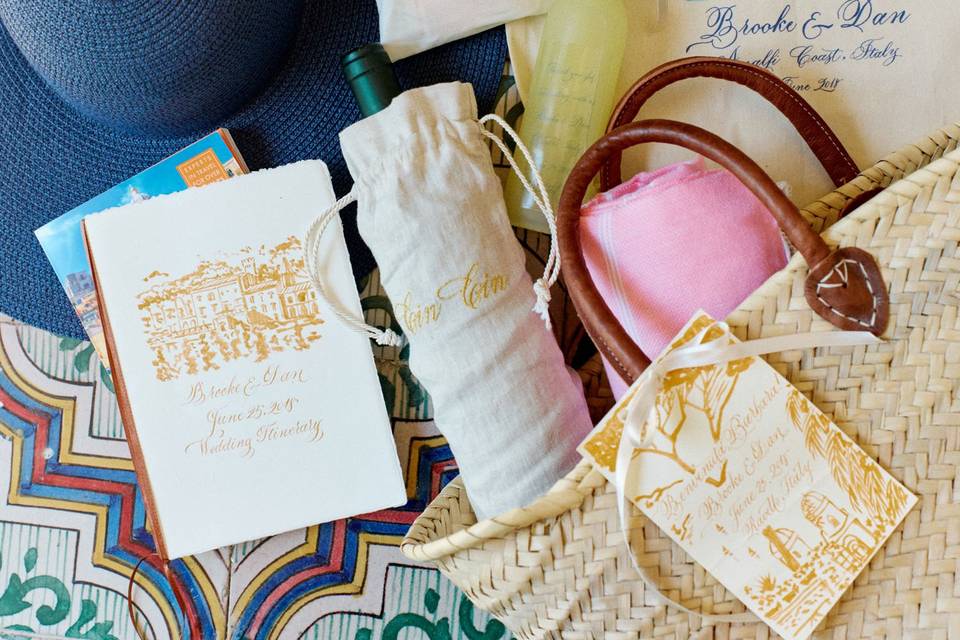 What to Put in a Destination Wedding Welcome Bag - Mindy Weiss