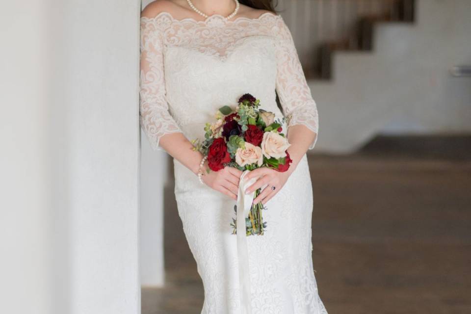 Lace wedding  dress