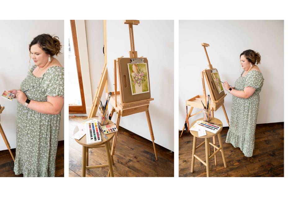 Painting Easels handmade in Kansas City