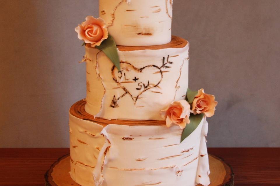 Birch Bark Cake