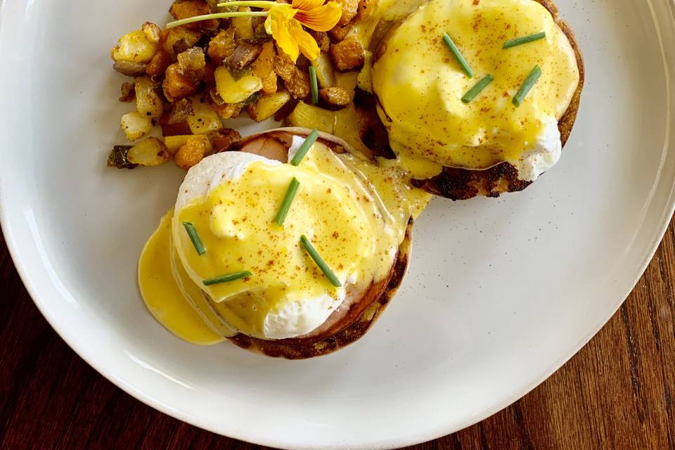 Plated brunch