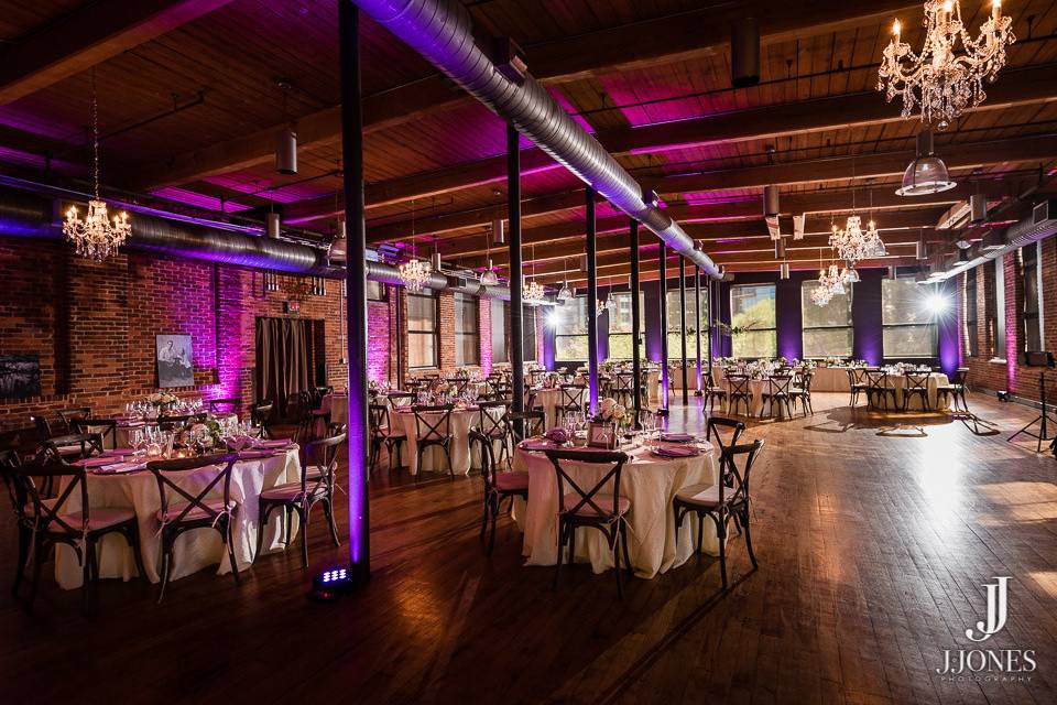 Clemson Wedding - Huguenot Loft Reception - Sarah + Jason