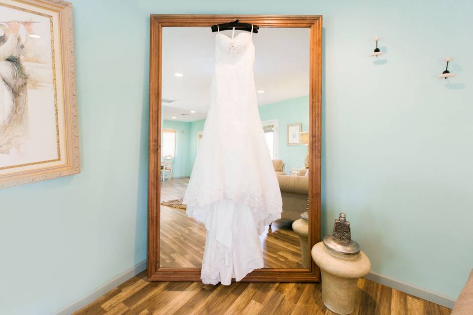 A wedding dress -Rachael Koscica Photography