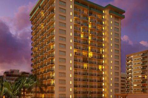 Exterior view of Waikiki Resort Hotel