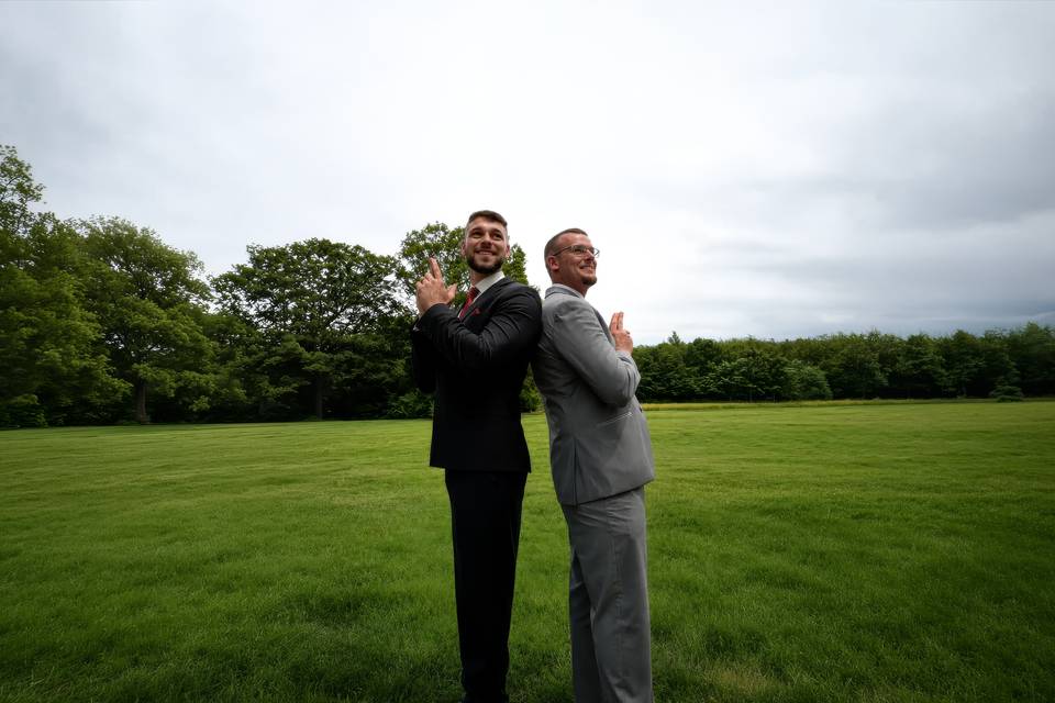 Groomsman Shot