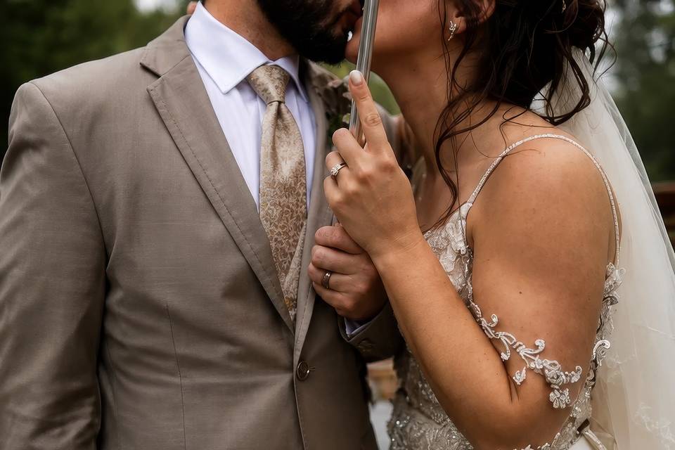 Couple's Close-Up, Detail