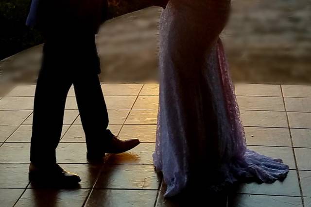 Sunset nuptials
