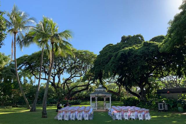 Hale Koa ceremony