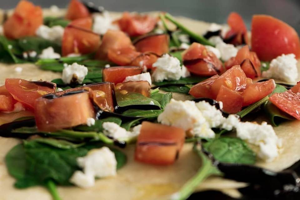 Caprese crepe