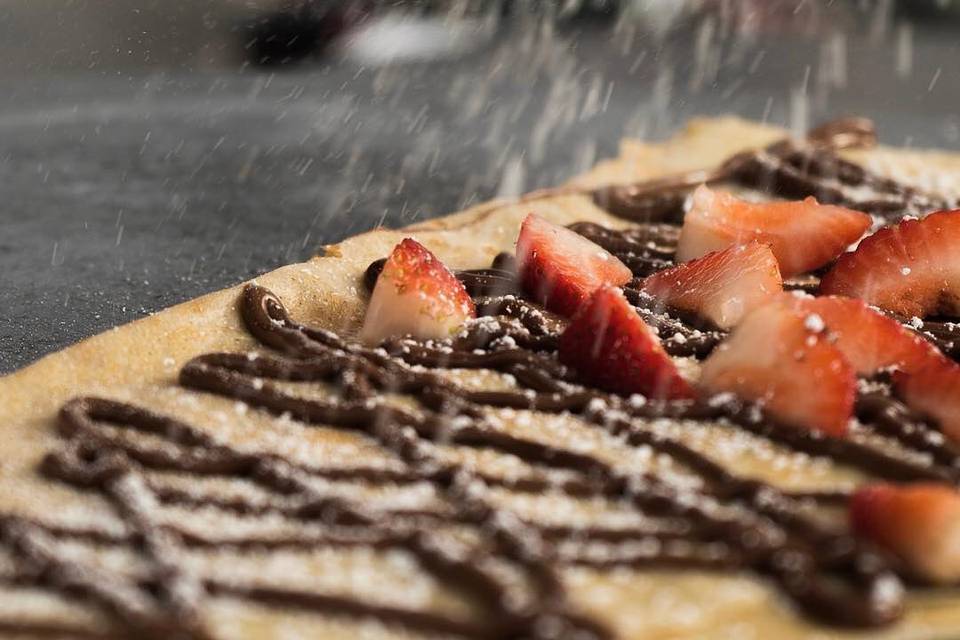 Nutella Banana Crepe