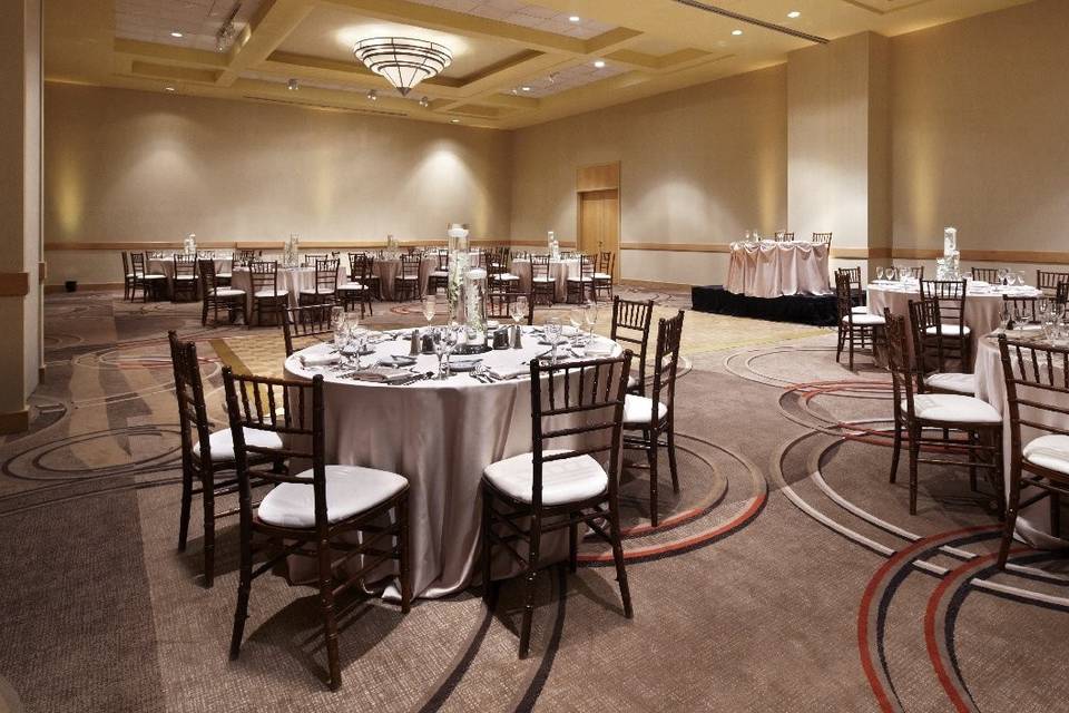 Coleman Ballroom: 3,000 square feet, 2 chandeliers, recently renovated!