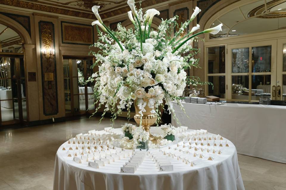 Escort card Table