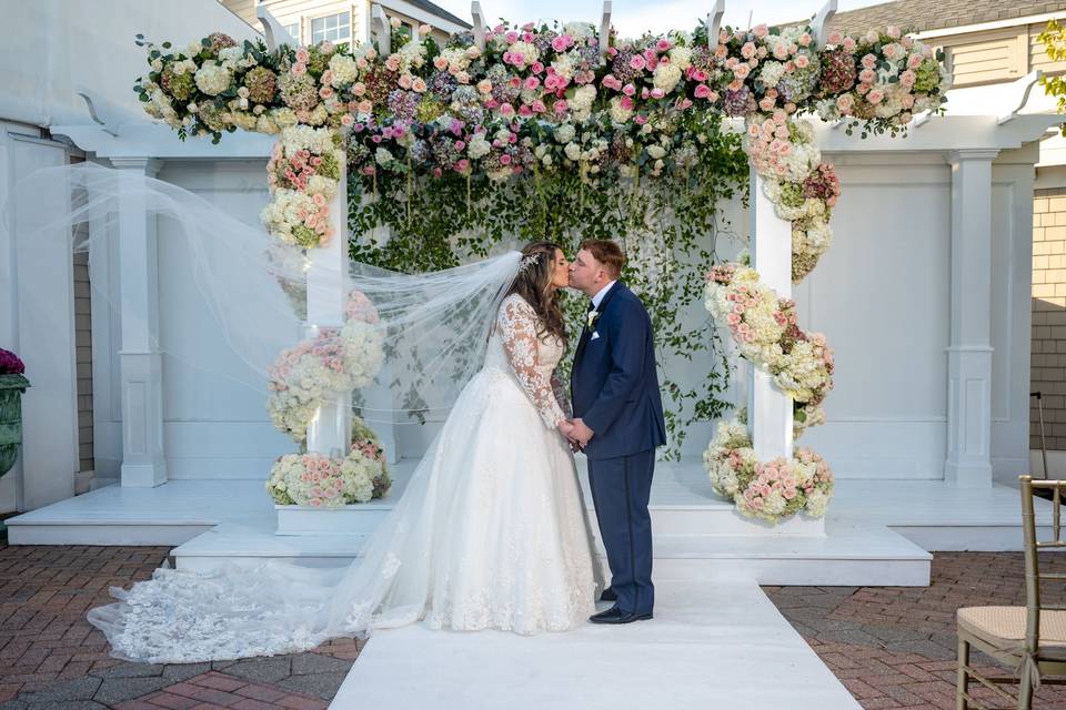 Lucite chuppah