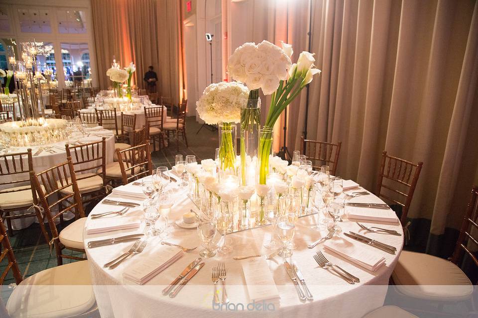 Gorgeous lush chuppah