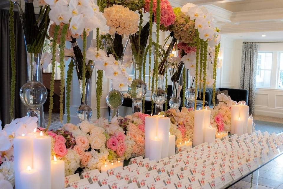 Escort card Table