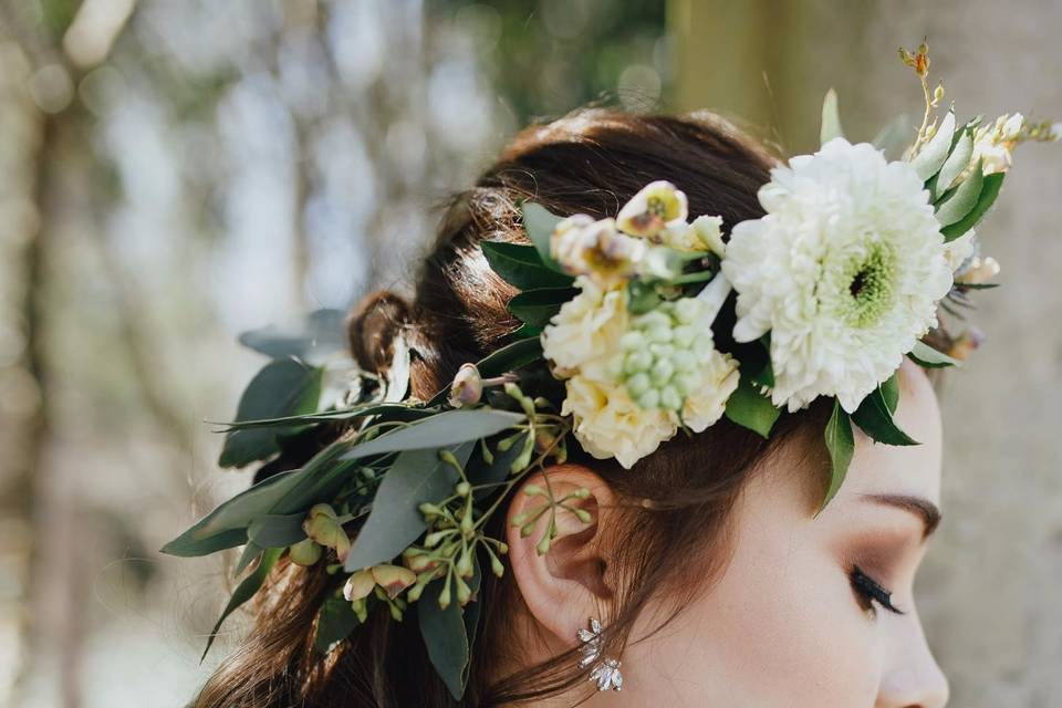 Bridal Floral Crown
