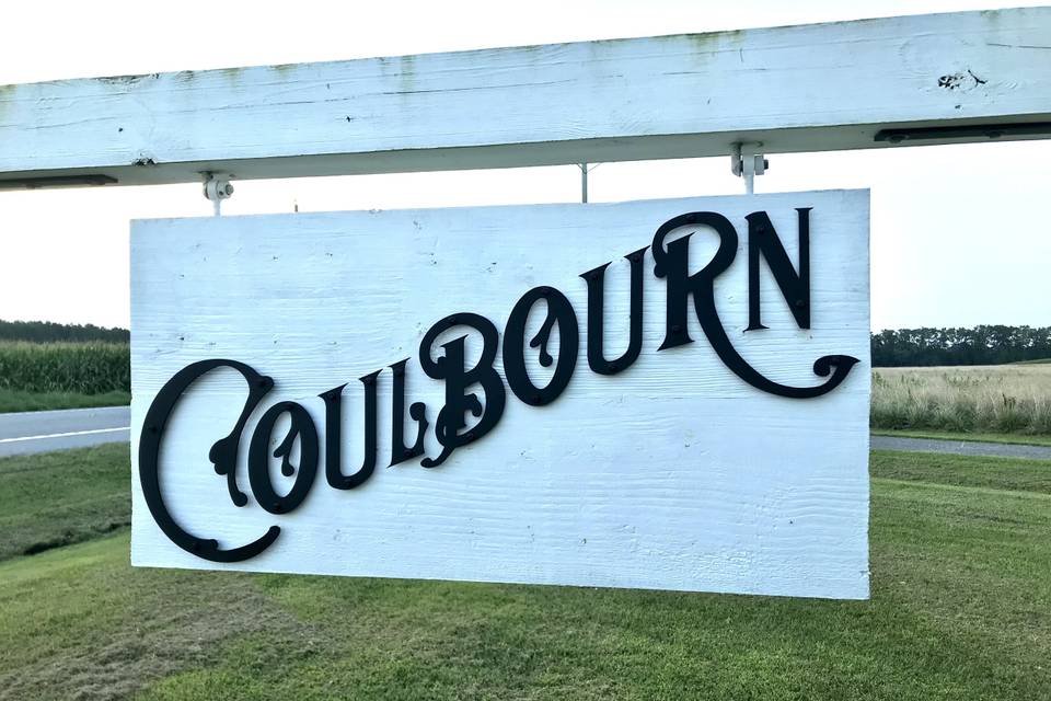 Coulbourn Sign