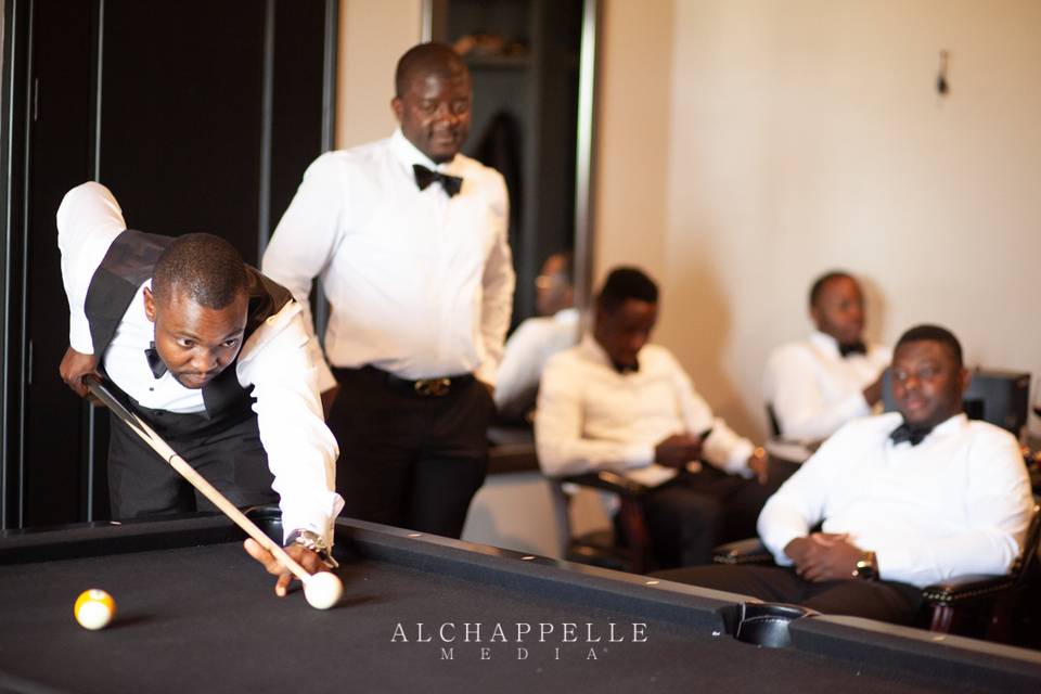 Wedding Prep Groomsmen