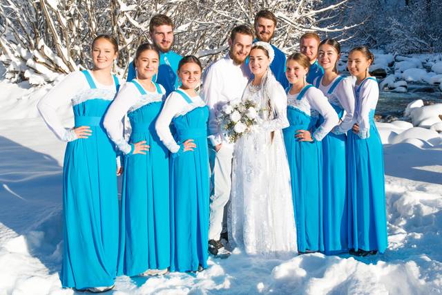 The wedding party