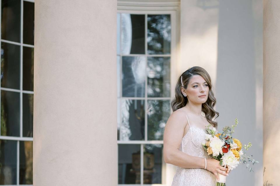 Bridal Portrait Golden Hour