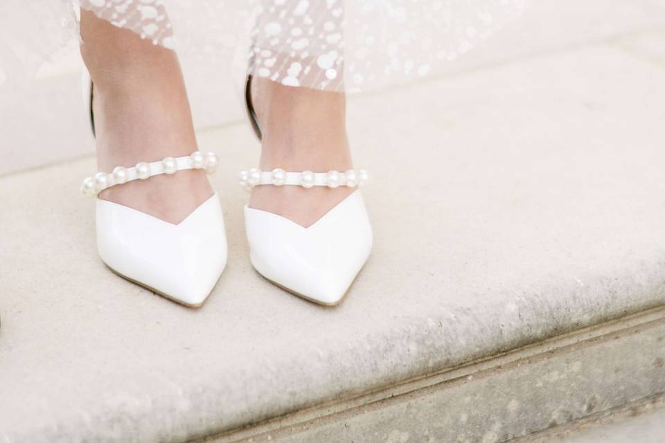 Bridal Shoes Detail