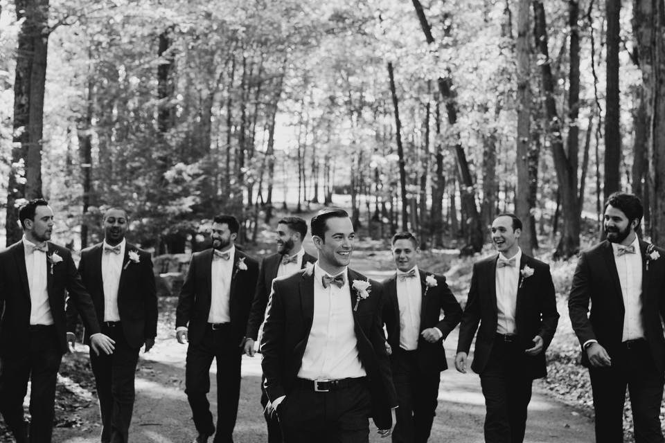 Grrom and Groomsmen