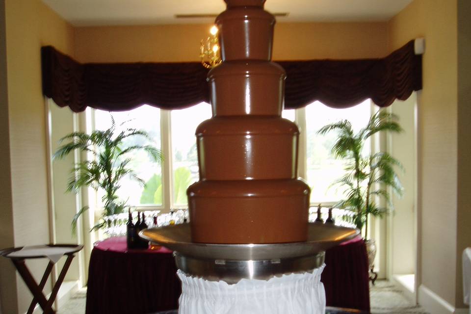 Xl milk chocolate fountain