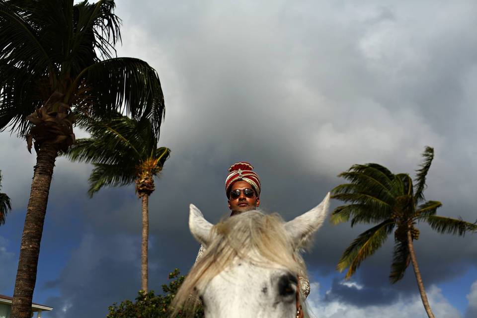 Groom to the baraath