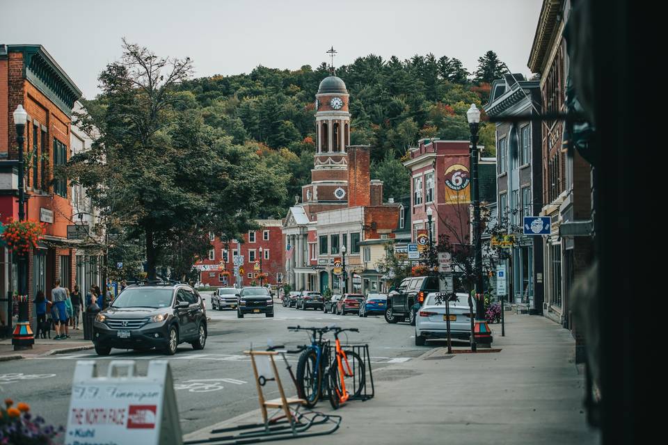 Downtown Saranac Lake