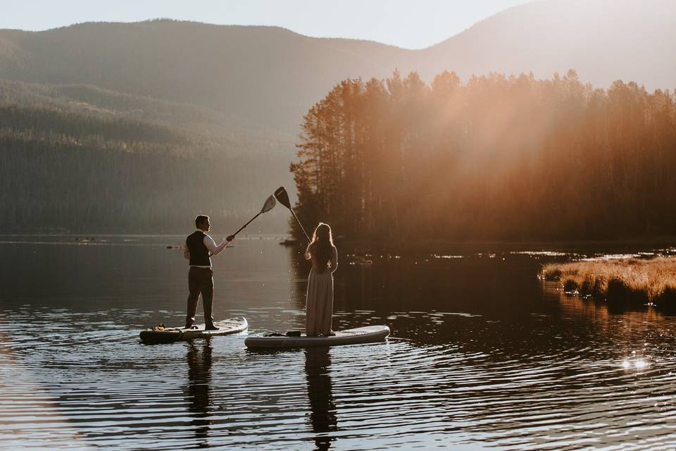 A&S Wedding Paddle Boarding