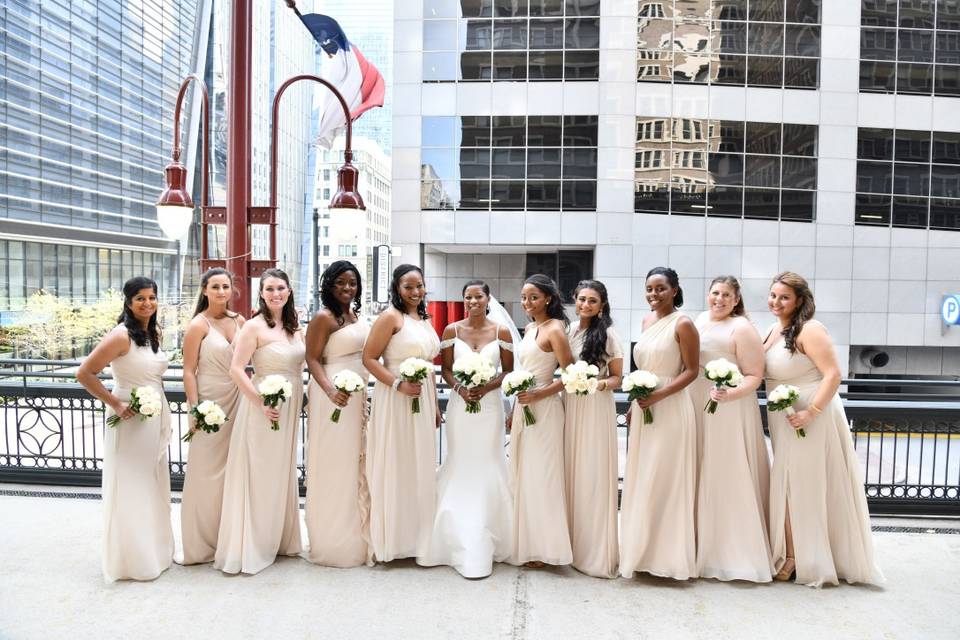 Beautiful Wedding Party