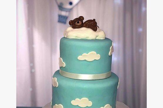 Cute wedding cake