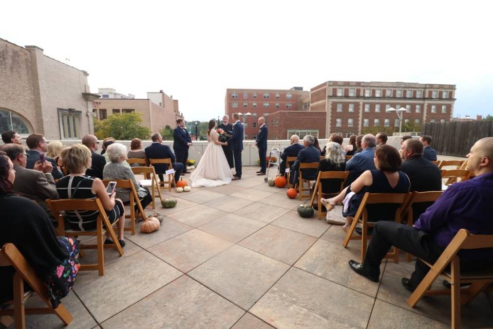 Rooftop Ceremony