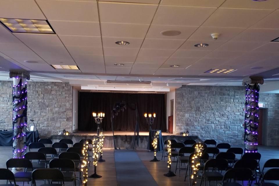 Halloween Wedding Ceremony