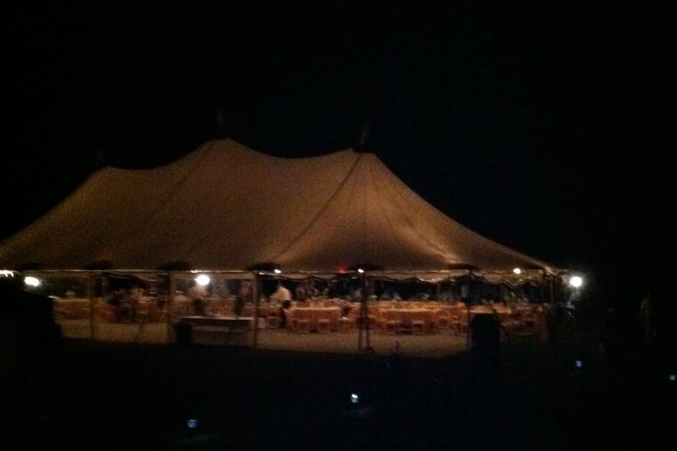 Tent reception