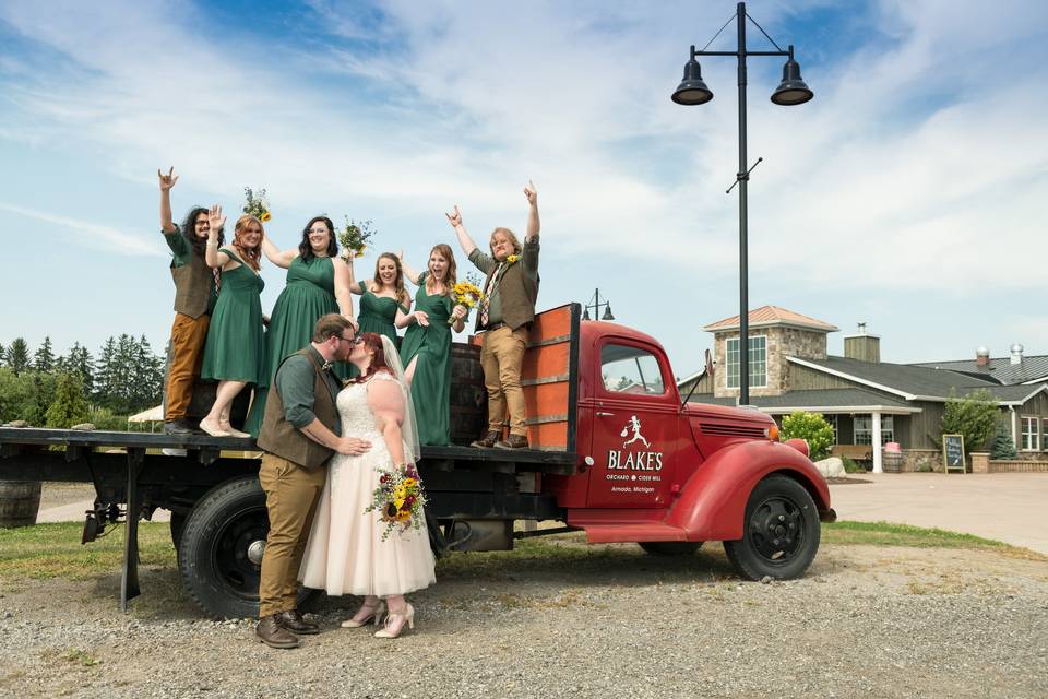 Just married