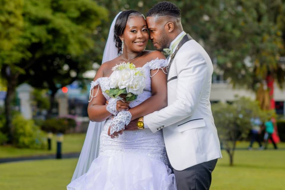 Bride and groom