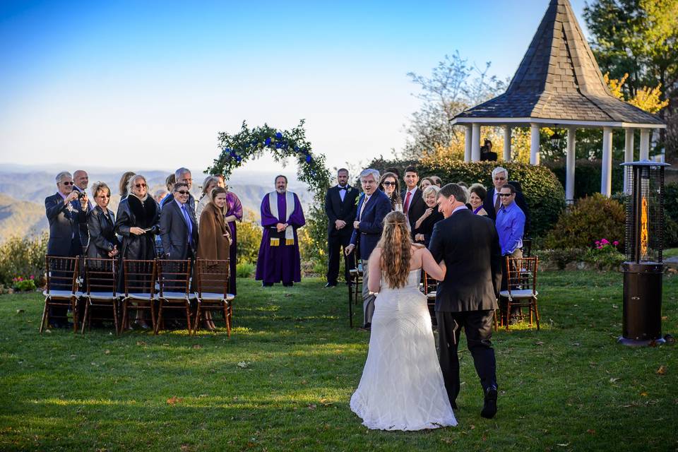 Wedding ceremony - fletcher & fletcher photography