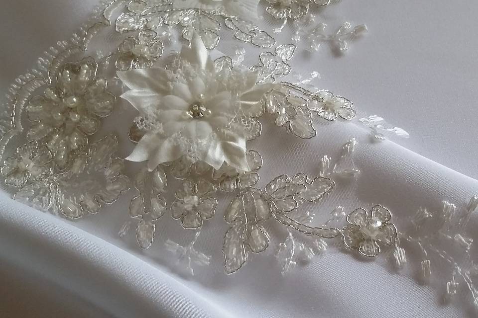 Beaded Bridal Trim