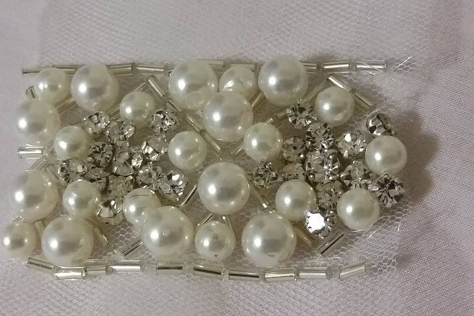 Pearl and Crystal Trim