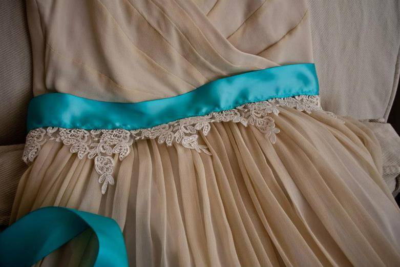 Silk Chiffon Wedding Dress