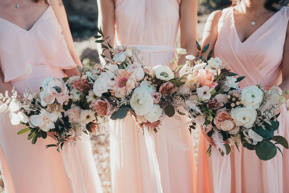 Sweet Bridesmaid Bouquets