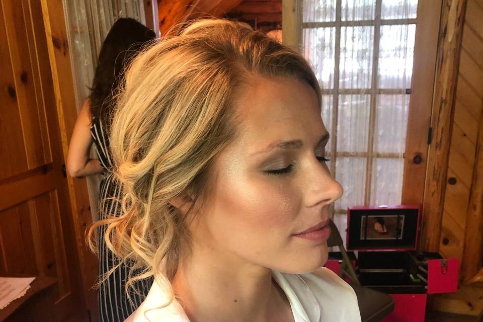 Hair and makeup by Jessica