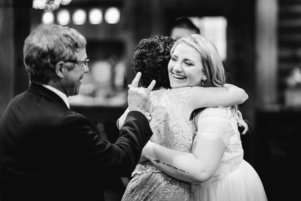 Candid moment ASL I love you