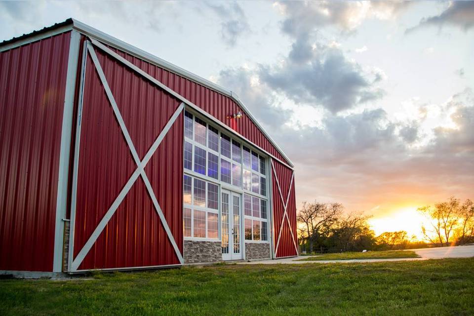 Sunset at Red Barn