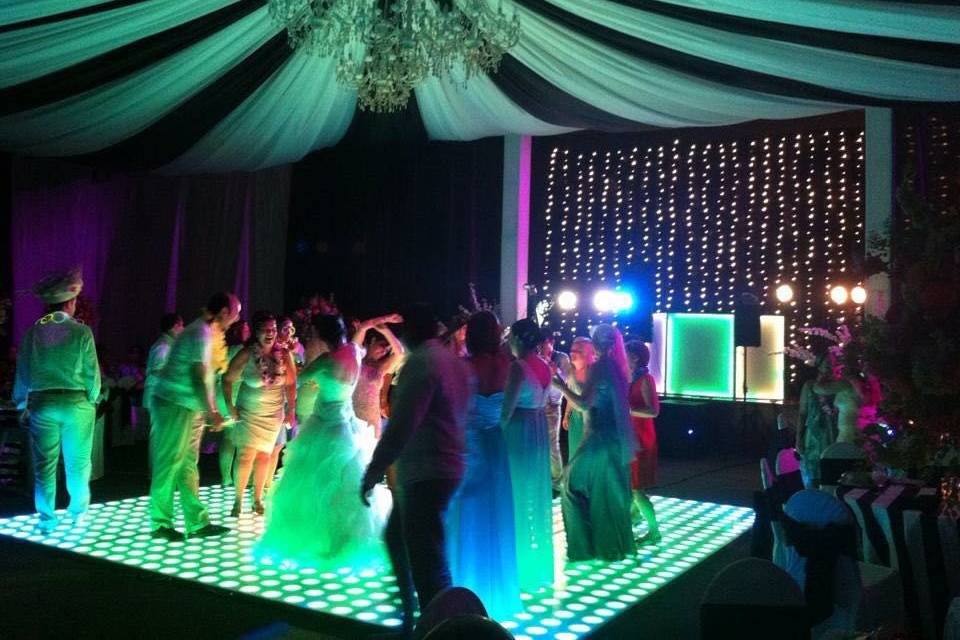 Guests on the dance floor