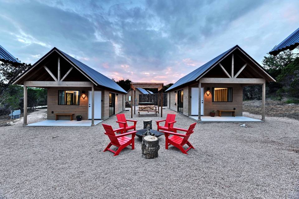 Courtyard Cabin Exterior